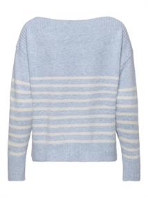 ONLGLORY LIFE LS BOATNECK KNT NCA soft chambray