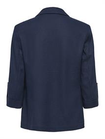 ONLGOA 3/4 UNLINE LINEN BL BLAZER CC TLR navy blazer