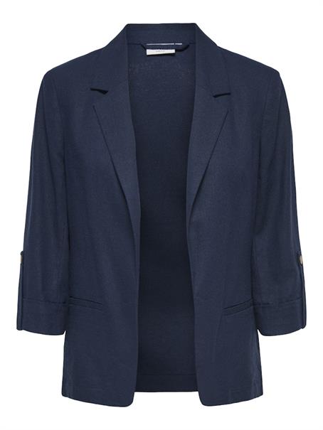 ONLGOA 3/4 UNLINE LINEN BL BLAZER CC TLR navy blazer