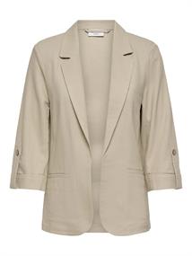 ONLGOA 3/4 UNLINE LINEN BL BLAZER CC TLR oxford tan