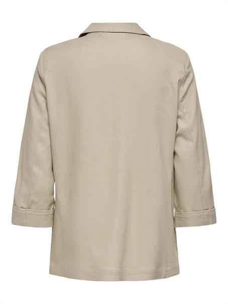 ONLGOA 3/4 UNLINE LINEN BL BLAZER CC TLR oxford tan