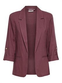 ONLGOA 3/4 UNLINE LINEN BL BLAZER CC TLR rose brown