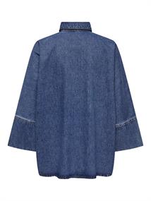 ONLGRACE 3/4 DNM SHIRT CRO NOOS medium blue denim