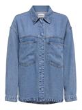ONLGRETA-EMMIE L/S SHIRT MB DNM GUA light blue denim
