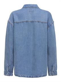 ONLGRETA-EMMIE L/S SHIRT MB DNM GUA light blue denim
