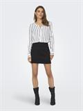 ONLGUSTA LIFE L/S SHIRT PTM cloud dancer-night sky ocean s