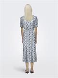 ONLHALIA LIFE S/S MIDI DRESS WVN NOOS faded denim