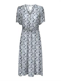 ONLHALIA LIFE S/S MIDI DRESS WVN NOOS faded denim