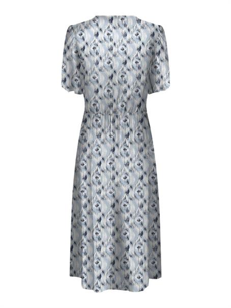 ONLHALIA LIFE S/S MIDI DRESS WVN NOOS faded denim