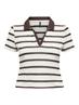 ONLHALIA S/S COLLAR TOP BOX JRS cloud dancer1