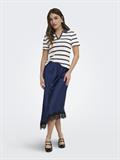 ONLHALIA S/S COLLAR TOP BOX JRS cloud dancer2