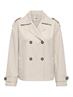 ONLHANNAH SHORT LIFE TRENCHCOAT OTW humus