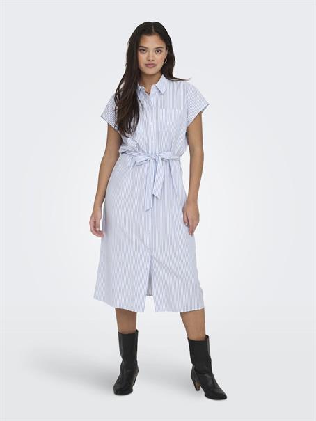 ONLHANNOVER SARAH SS POCKET DRESS cloud dancer