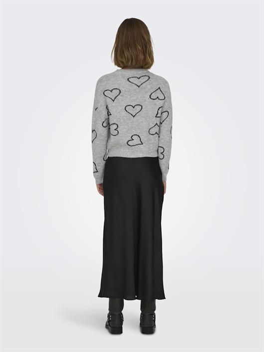 onlhappie-ls-heart-o-neck-knt-light-grey-melange