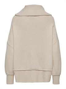 ONLHAZEL LS COWLNECK BF KNT pumice stone-melange