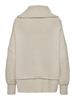 ONLHAZEL LS COWLNECK RP KNT pumice stone