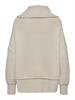 ONLHAZEL LS COWLNECK RP KNT pumice stone