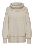 ONLHAZEL LS COWLNECK RP KNT pumice stone