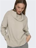 ONLHAZEL LS COWLNECK RP KNT pumice stone