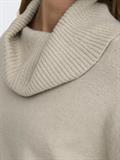 ONLHAZEL LS COWLNECK RP KNT pumice stone