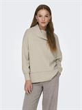 ONLHAZEL LS COWLNECK RP KNT pumice stone