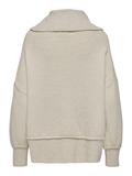 ONLHAZEL LS COWLNECK RP KNT pumice stone