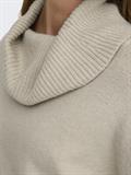 ONLHAZEL LS COWLNECK RP KNT pumice stone