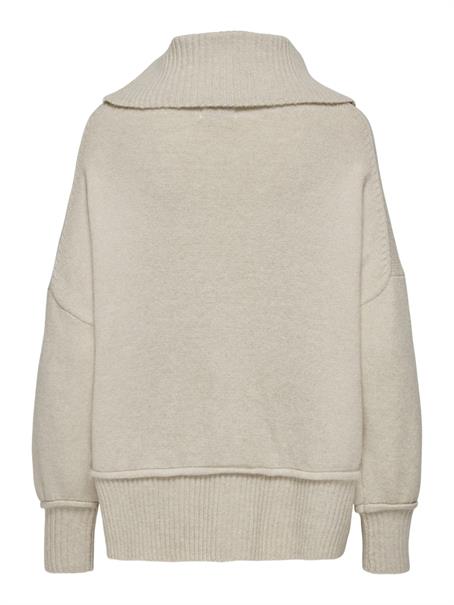 ONLHAZEL LS COWLNECK RP KNT pumice stone