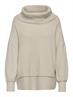ONLHAZEL LS COWLNECK RP KNT pumice stone