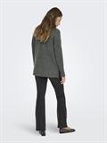 ONLHAZEL LS HIGHNECK OVERS PULL KNT NOOS balsam green