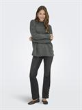 ONLHAZEL LS HIGHNECK OVERS PULL KNT NOOS balsam green