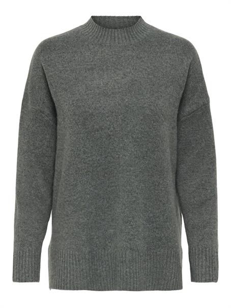 ONLHAZEL LS HIGHNECK OVERS PULL KNT NOOS balsam green