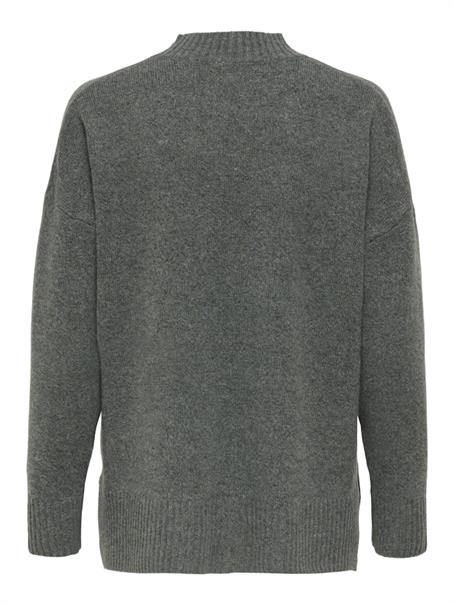 ONLHAZEL LS HIGHNECK OVERS RP KNT balsam green