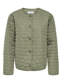 ONLHEART QUILTED JACKET NOOS OTW oil green