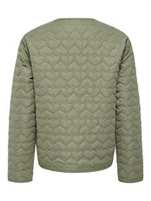 ONLHEART QUILTED JACKET NOOS OTW oil green