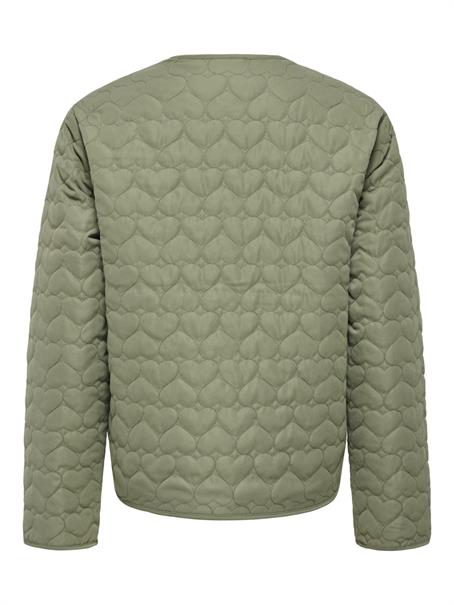 ONLHEART QUILTED JACKET NOOS OTW oil green