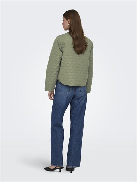 ONLHEART QUILTED JACKET NOOS OTW oil green