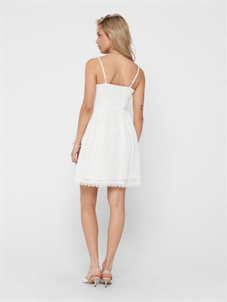 ONLHELENA LACE S/L SHORT DRESS NOOS WVN cloud dancer