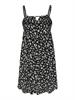 ONLHELGA STRAP DRESS PTM black-love daisy