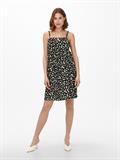 ONLHELGA STRAP DRESS PTM black-love daisy