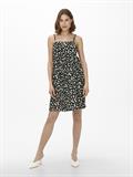 ONLHELGA STRAP DRESS PTM black-love daisy