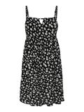 ONLHELGA STRAP DRESS PTM black-love daisy