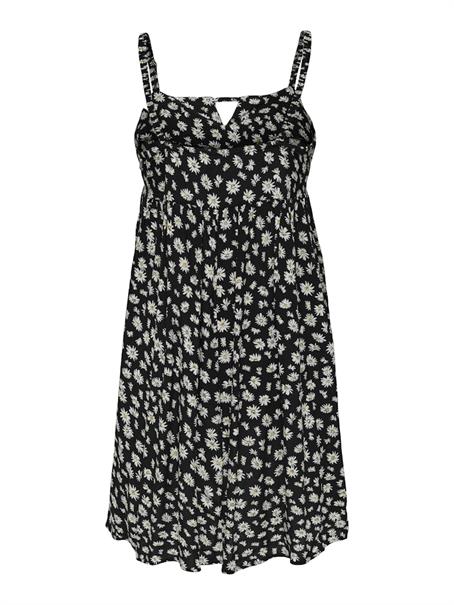 ONLHELGA STRAP DRESS PTM black-love daisy