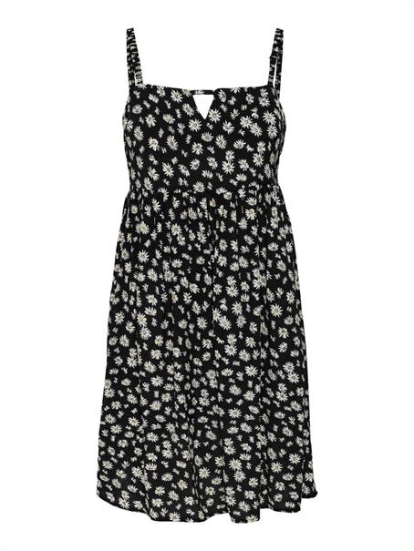 ONLHELGA STRAP DRESS PTM black-love daisy