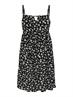 ONLHELGA STRAP DRESS PTM black-love daisy