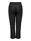 ONLHERO MW FAUX LEATHER PULL-UP PANT PNT black