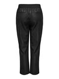 ONLHERO MW FAUX LEATHER PULL-UP PANT PNT black