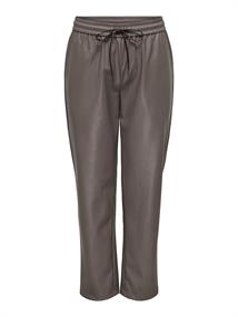 ONLHERO MW FAUX LEATHER PULL-UP PANT PNT iron