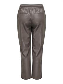 ONLHERO MW FAUX LEATHER PULL-UP PANT PNT iron