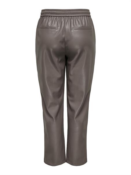 ONLHERO MW FAUX LEATHER PULL-UP PANT PNT iron